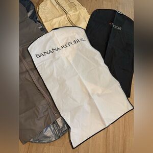 Nordstrom Vintage Long Garment Bag Plastic 1980's three other bags included